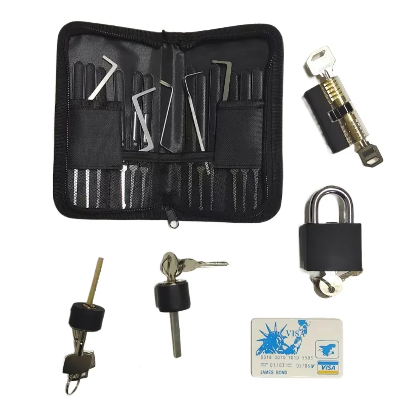 Набор отмычек для сломанного ключа автоматические слесарные инструменты