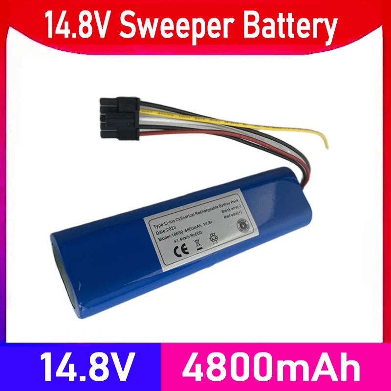 

100% Brand New. 14.8V 4800mah 18650 Lithium Battery, Suitable for Viomi V2 Pro, Vrvclmb21b