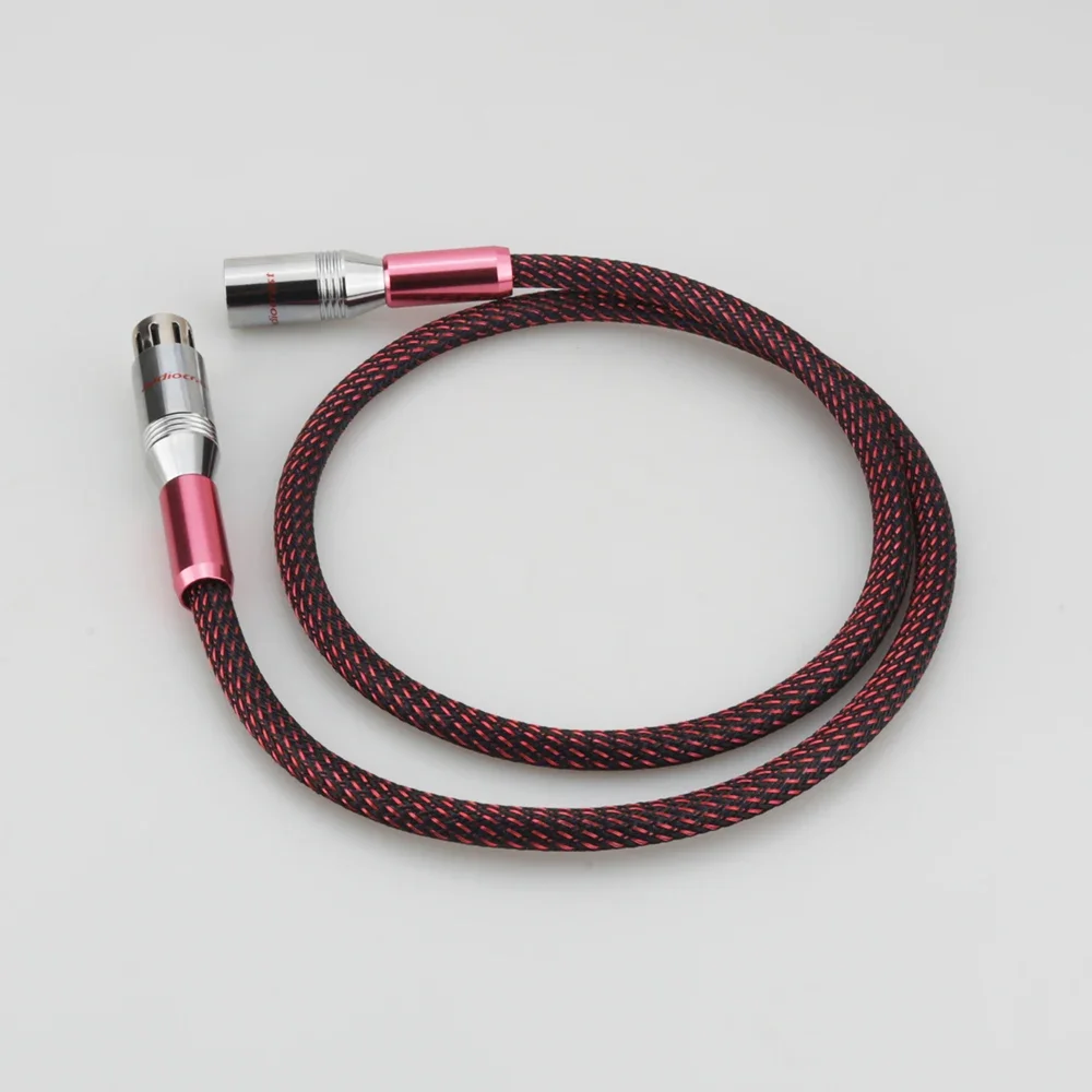 Цифровой аудиокабель HiFi A10 Audiocrast AES/EBU серебристый сбалансированный разъем XLR