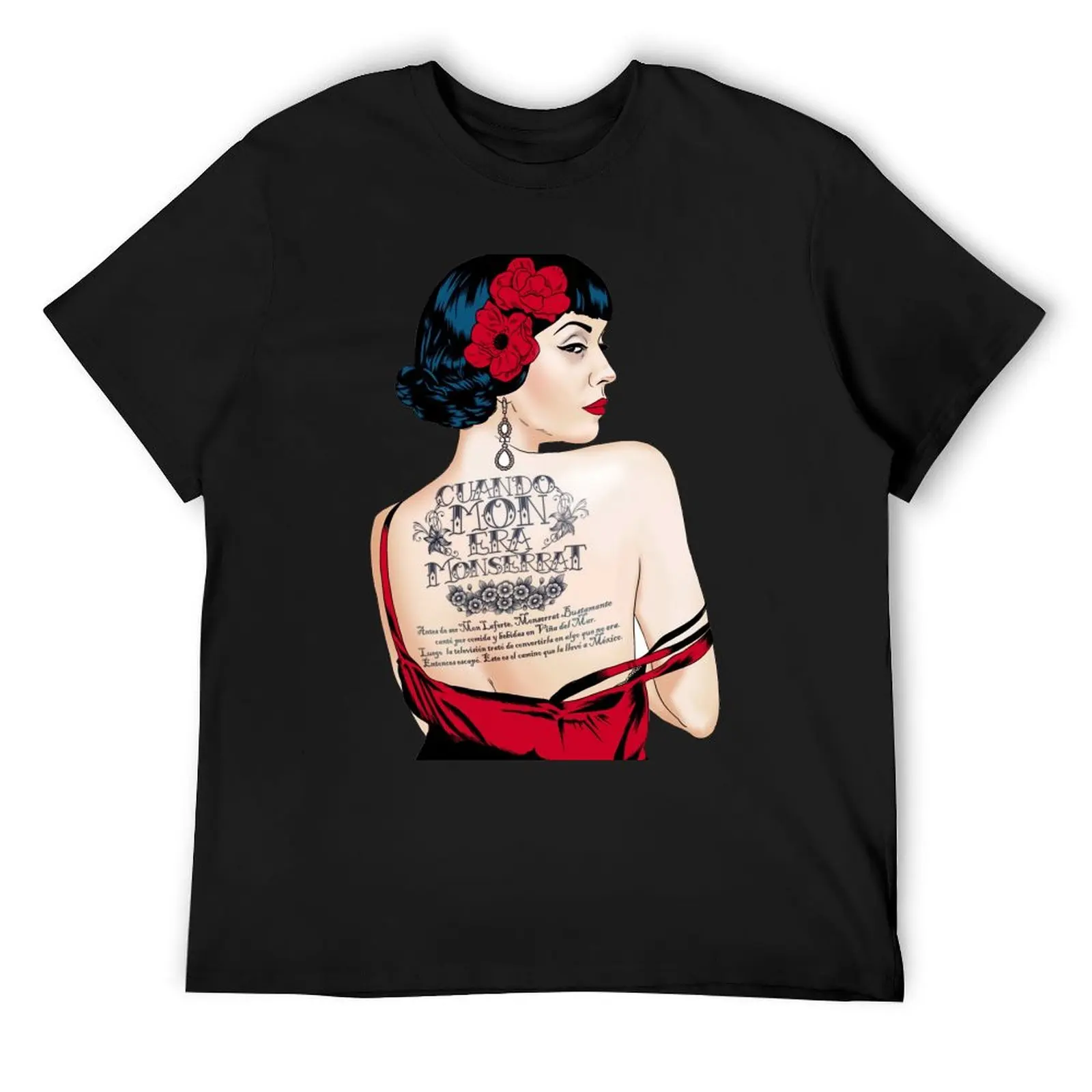 Мужская футболка с графическим рисунком Mon Laferte