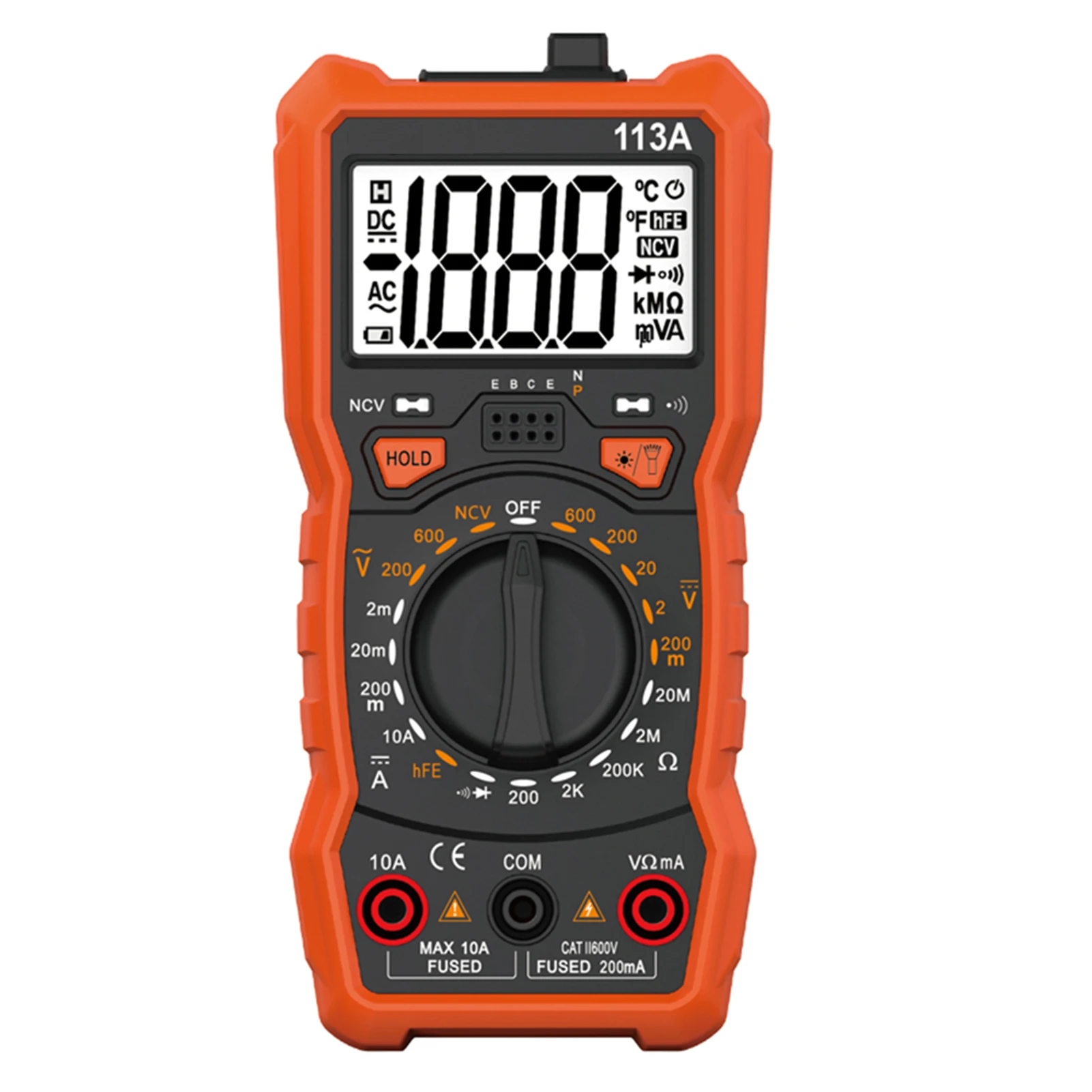 

Цифровой мультиметр RM113A NCV, 2000 отсчетов, HFE, измеритель напряжения переменного/постоянного тока с магнитной всасывающей вспышкой светильник...