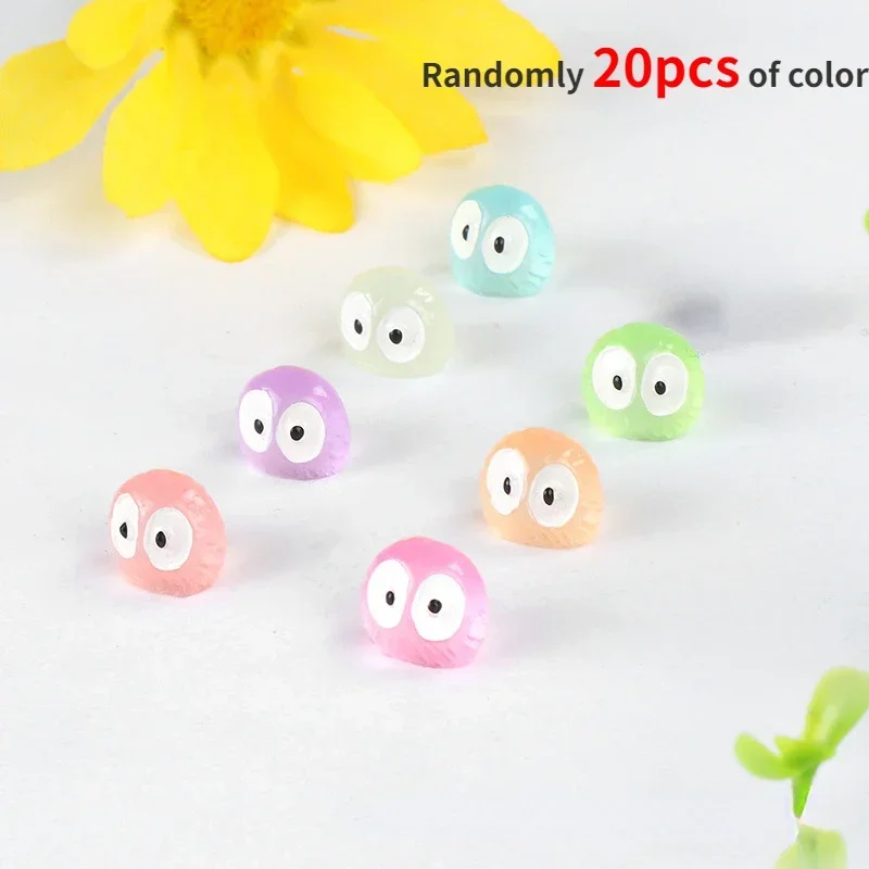 Миниатюрные светящиеся эльфы из смолы