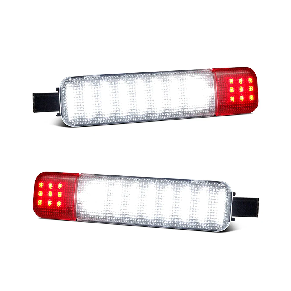 2PCS Auto LED Lamp Bulb Car Door Panel Courtesy Light For 2001-2006 Chevrolet Silverado Tahoe Avalanche GMC Cadillac Styling