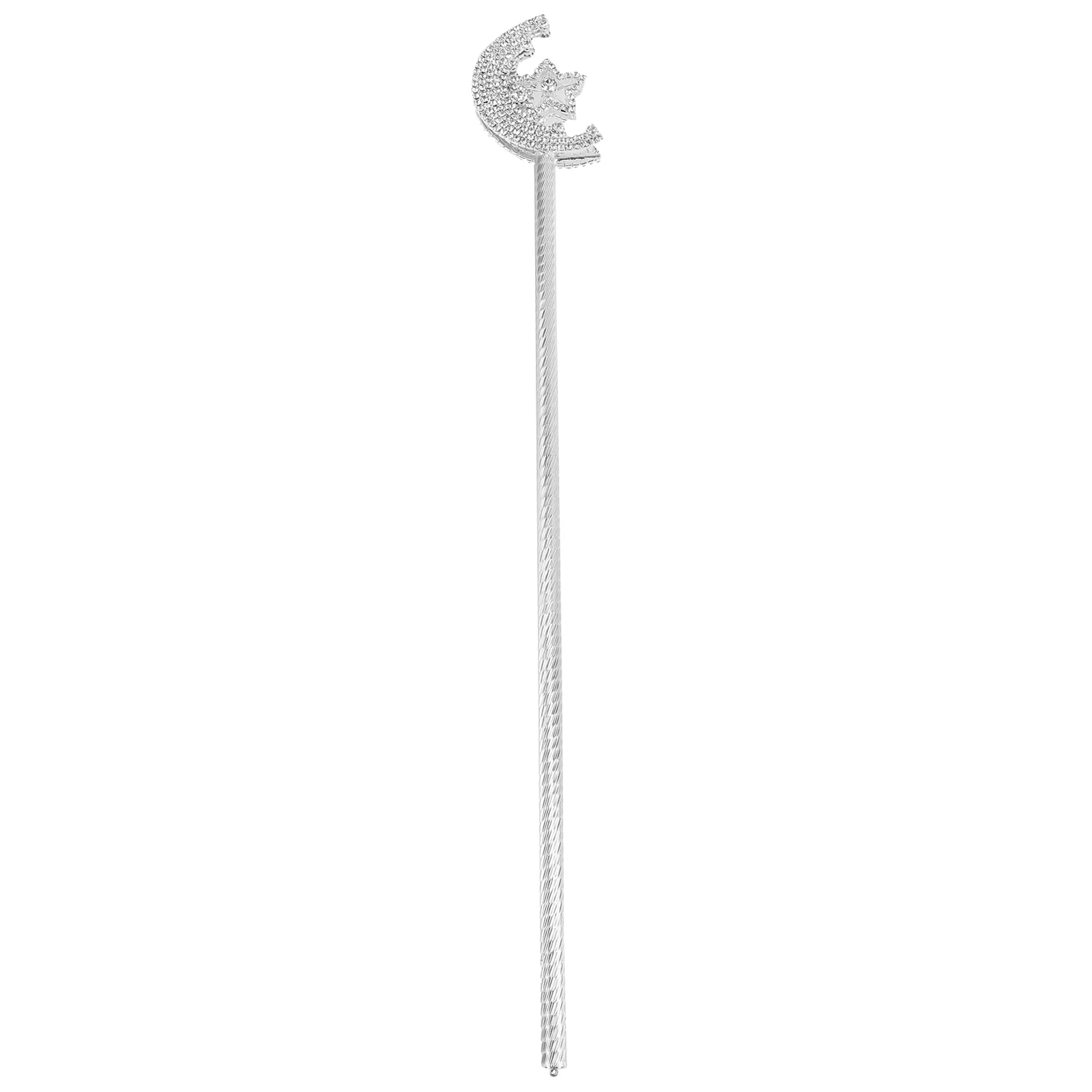 

Moon Star Cane Rhinestones Cane Costume Walking Stick Cosplay Prop