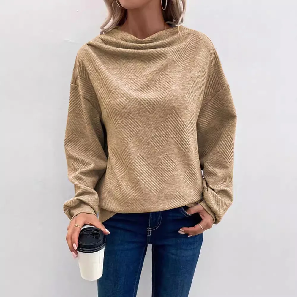 Осенний женский повседневный пуловер с длинными рукавами и капюшоном Nouveautés Sweats