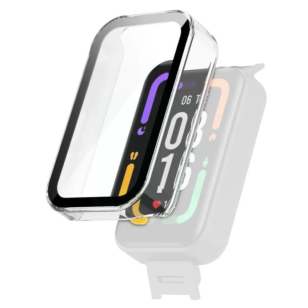 

Чехол для Redmi Smart Band Pro, защитный чехол с полным покрытием для Xiaomi Redmi Band Pro, защита экрана, закаленное стекло Cov W4W1