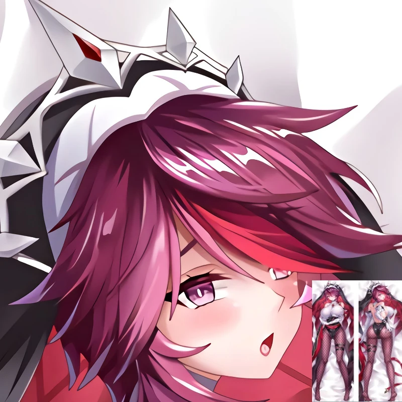 Наволочка сделай сам для аниме-игр Genshin Impact Rosaria Dakimakura обнимающая тело