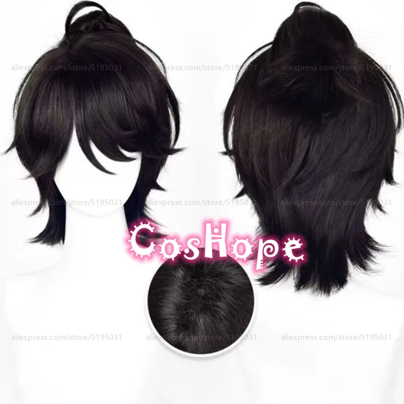 Парик для косплея IDV заключенный OPH Luca Balsa термостойкие синтетические короткие