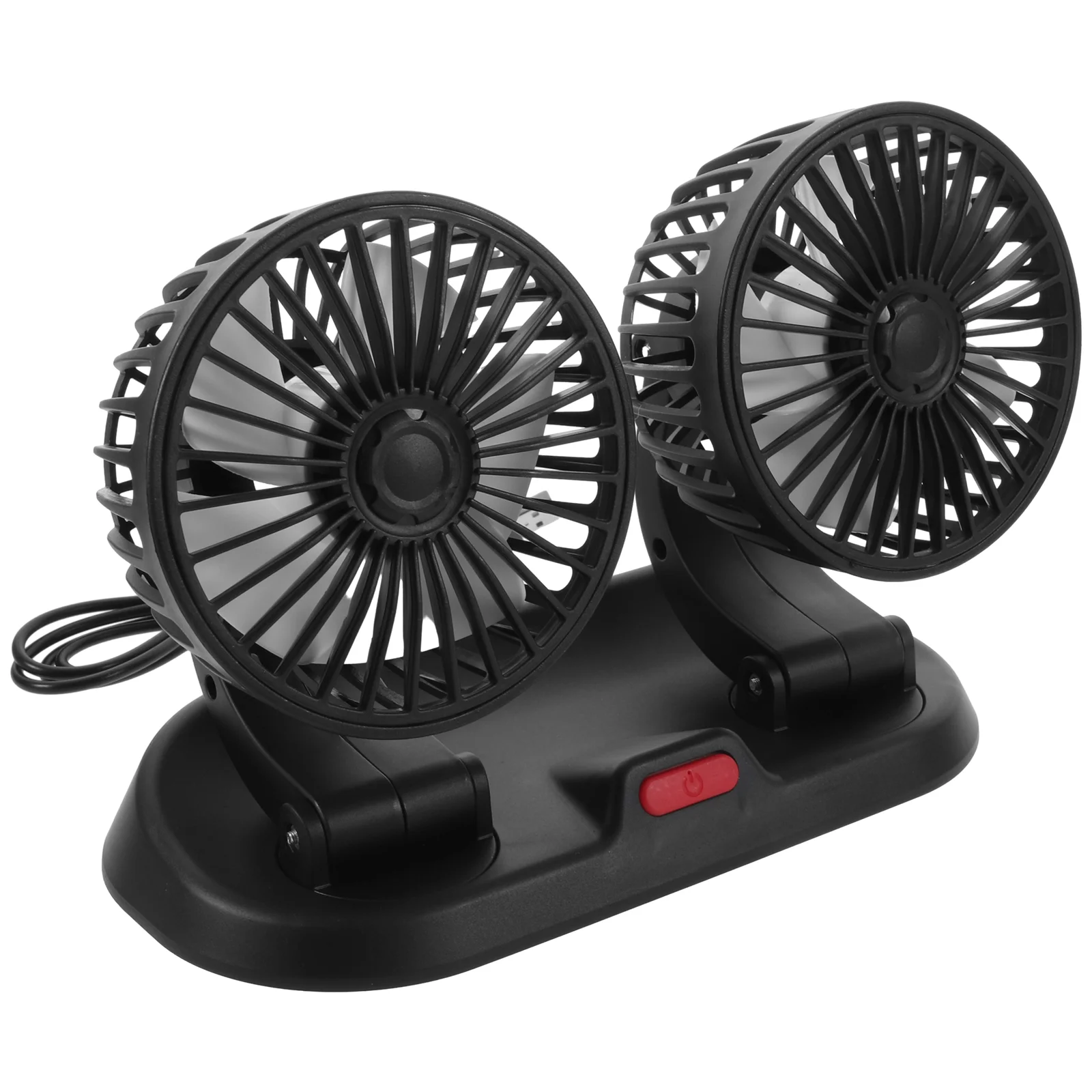 

Adjustable Fan Car Interior Air Conditioner Portable Vehicle Conditioners Double Head Conditioning Cooling Summer