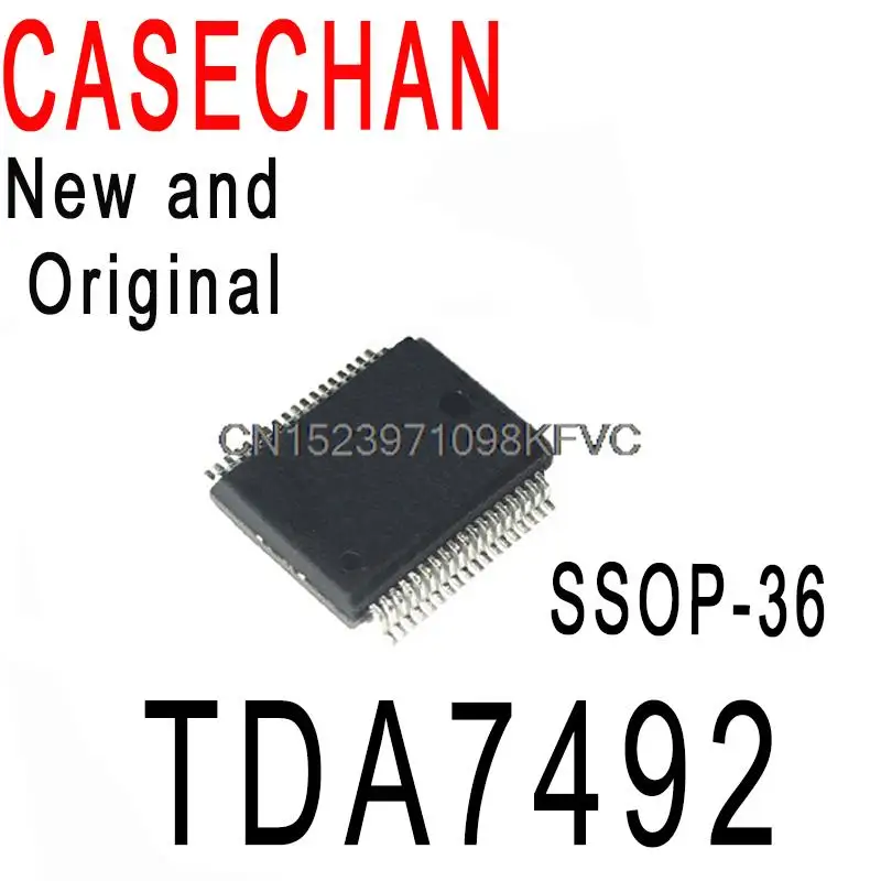 2 шт., новый и оригинальный TDA749213TR SSOP-36 50 Вт * 2, микросхема усилителя звука в наличии IC TDA7492