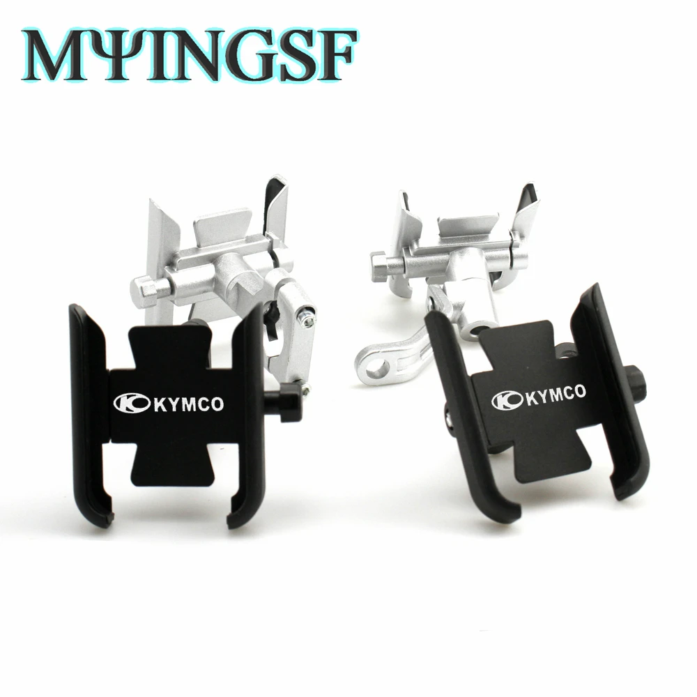 

For KYMCO DOWNTOWN NIKITA GDINK KXCT PeoPle S Racing S G150 Motorcycle handlebar Mirror Mobile Phone Holder GPS stand bracket