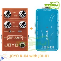 jdi 01 joyo r 04 zip amp overdrive effect pedal for passionate rocker with true bypass guitar bass accessories
