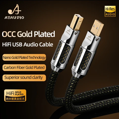 ATAUDIO HiFi USB аудиокабель ЦАП
