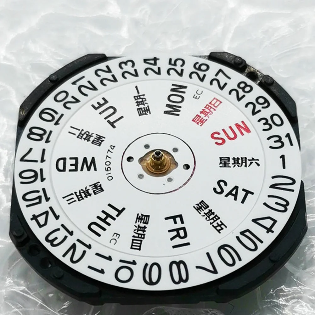 Часы с японским механизмом VX43E VX43 кварцевый механизм тремя контактами двойным