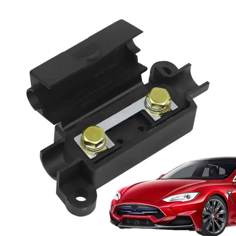 

Auto Fuse Block Automotive Fuse Box With Waterproof Protective Cover Fuse Block For Communication Equipment Automotive