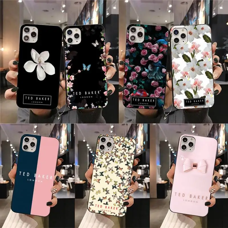 Модный брендовый чехол с цветочным рисунком для iphone 13 12 11 Pro Mini XS Max 8 7 Plus X SE 2020 XR |