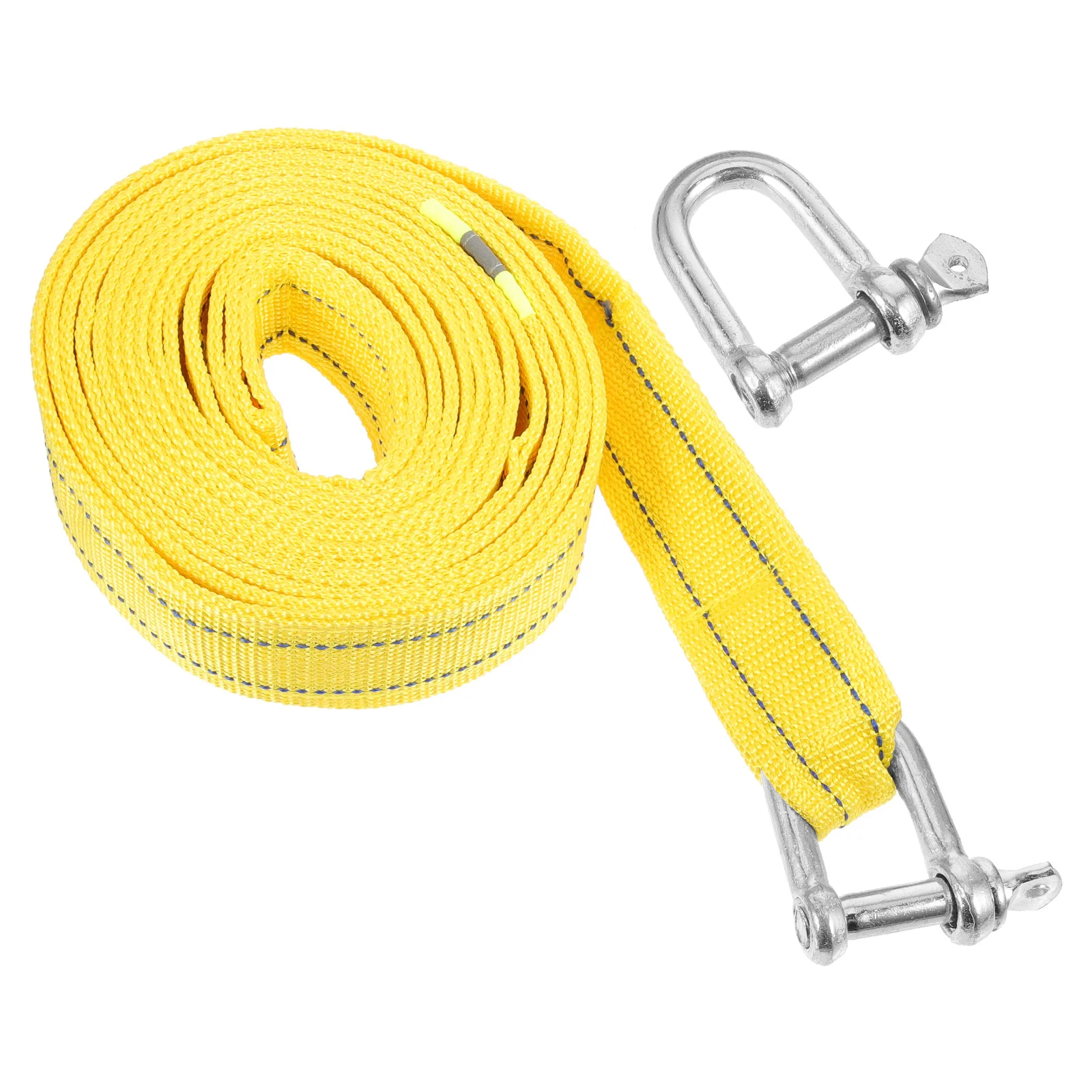 

Car Tow Rope Trailer Pulling Heavy Duty Strap Towing Straps Truck Winch Safety Hooks Ropes Vehicles