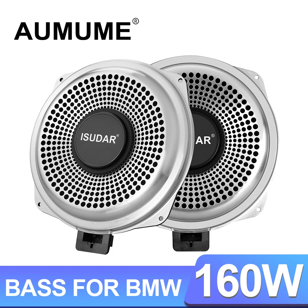 

Underseat Subwoofer For BMW E60 E70 E81 E90 E91 F10 F20 F22 F30 1 3 5 7 X3 2 OHM Version Bass Speakers Horn Stereo Pairs