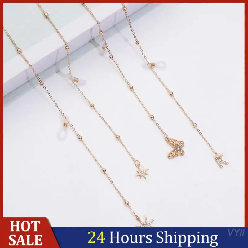 

Удобный Модный стильный ремешок для маски с бабочкой дизайн с бусинами Модный популярный товар Универсальный держатель для солнцезащитных очков