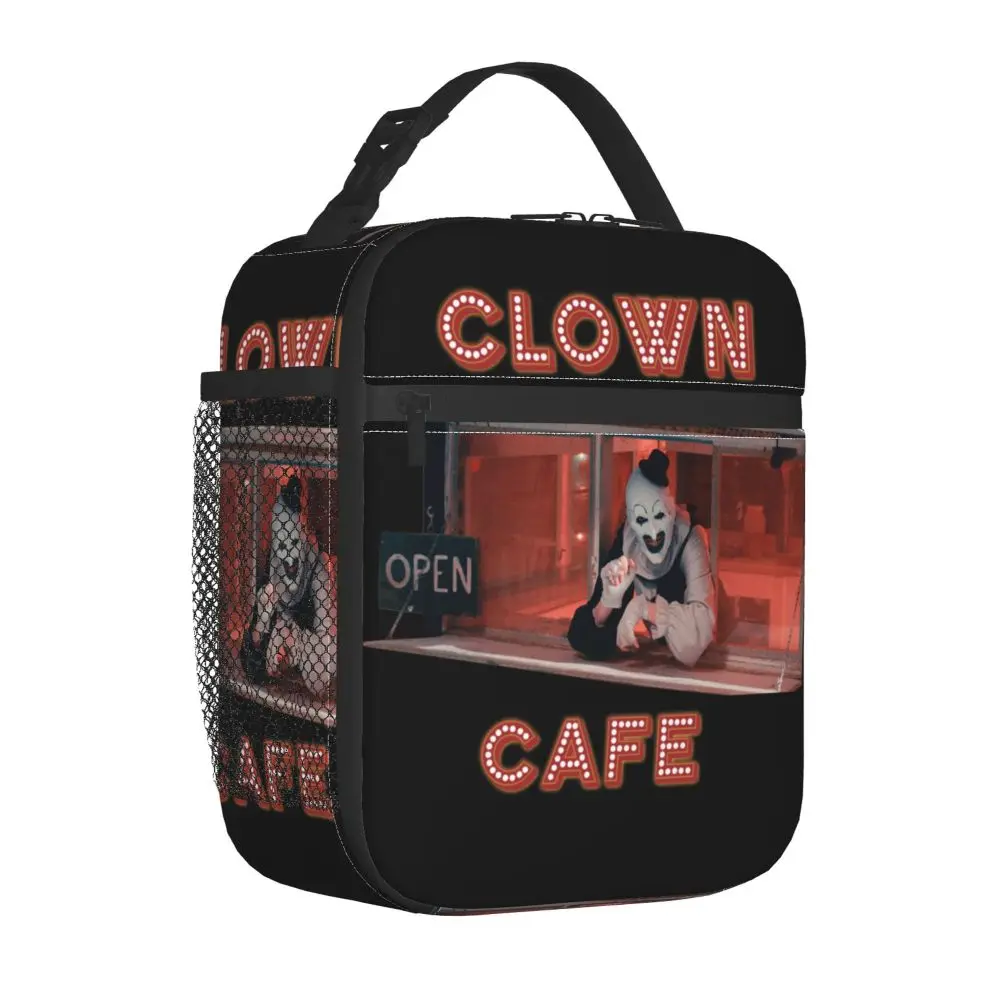 

Terrifier 2 Art The Clown Cafe Accessories Insulated Lunch Bag School Lunch Container New Arrival Cooler Thermal Bento Box
