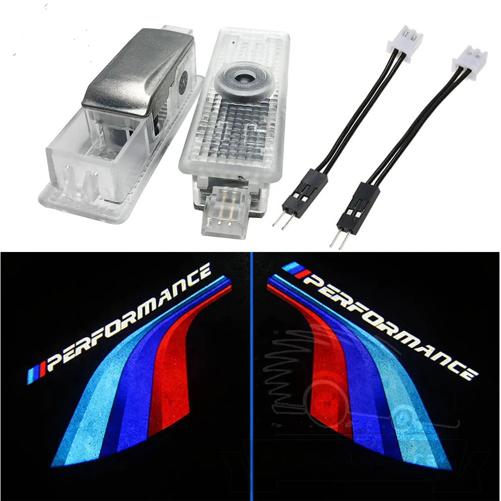 

2pcs LED Welcome Light For 1 3 5 7 Series E90 E91 E92 E93 E60 E61 F10 F07 E63 E64 F12 F13 X3 Car Door Projector Lamps Gadget
