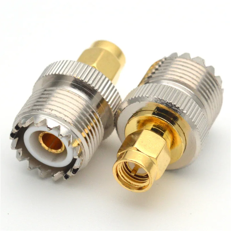 

Adapters SMA male to M female M male to SMA female SL16 head UHF-K/SMA-J converter radio walkie-talkie