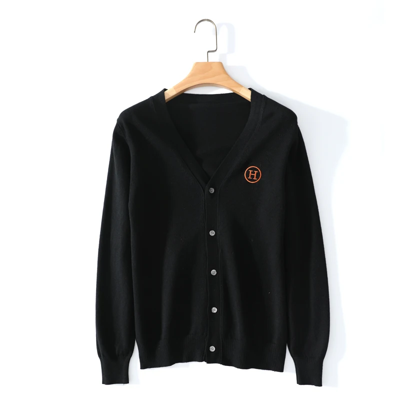 

Couple Cardigan Men And Women Cashmere Cardigan Fashion Cardigan Autumn And Winter Long-sleeved Sweater Cardigan Cashmere Sweate