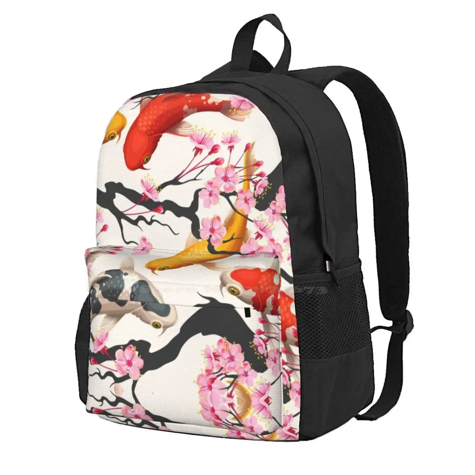 Лидер продаж школьный ранец для карпа с Сакурой рюкзак модные сумки пруда