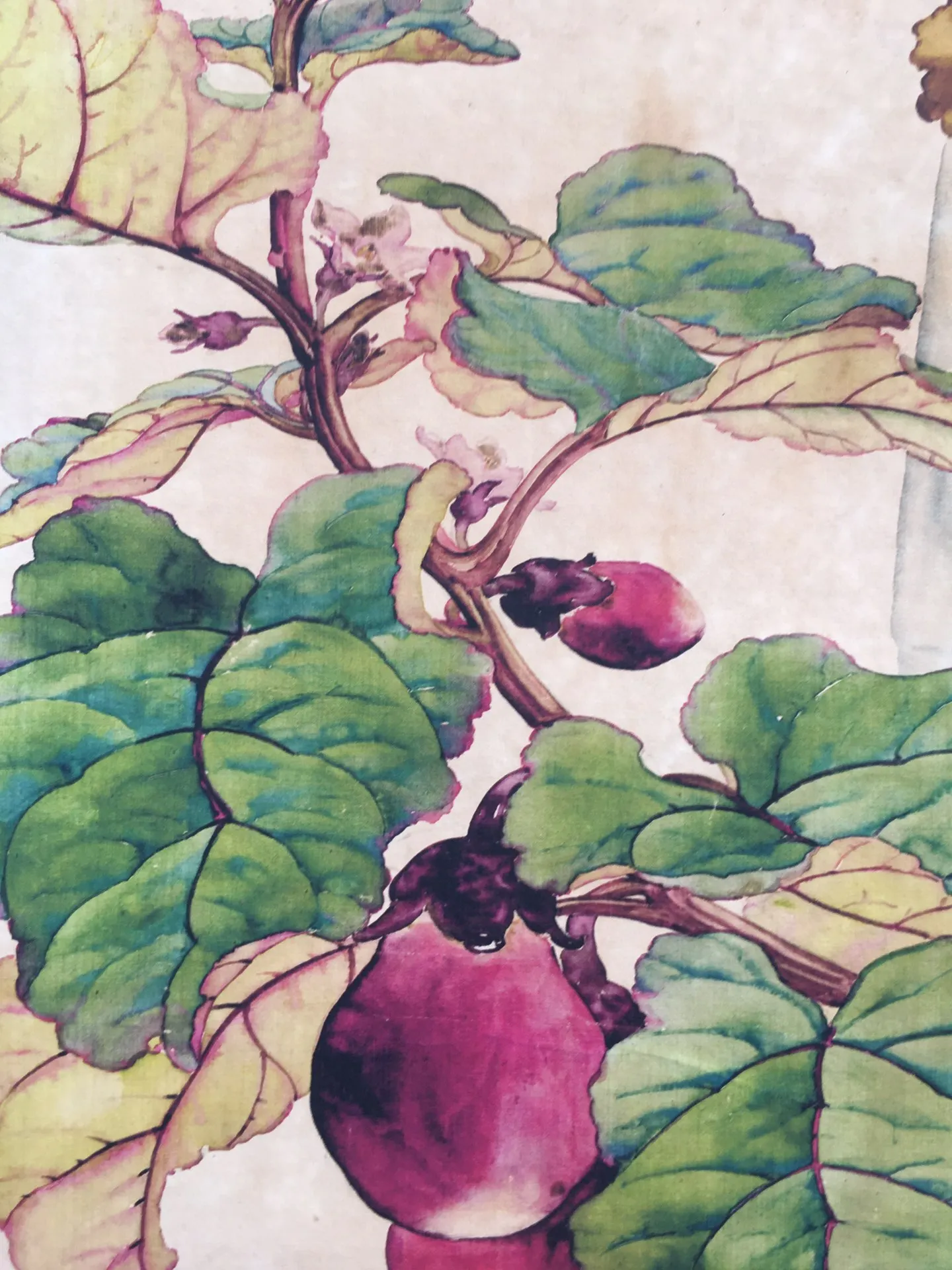 Картина Лю Курил цветы и птицы