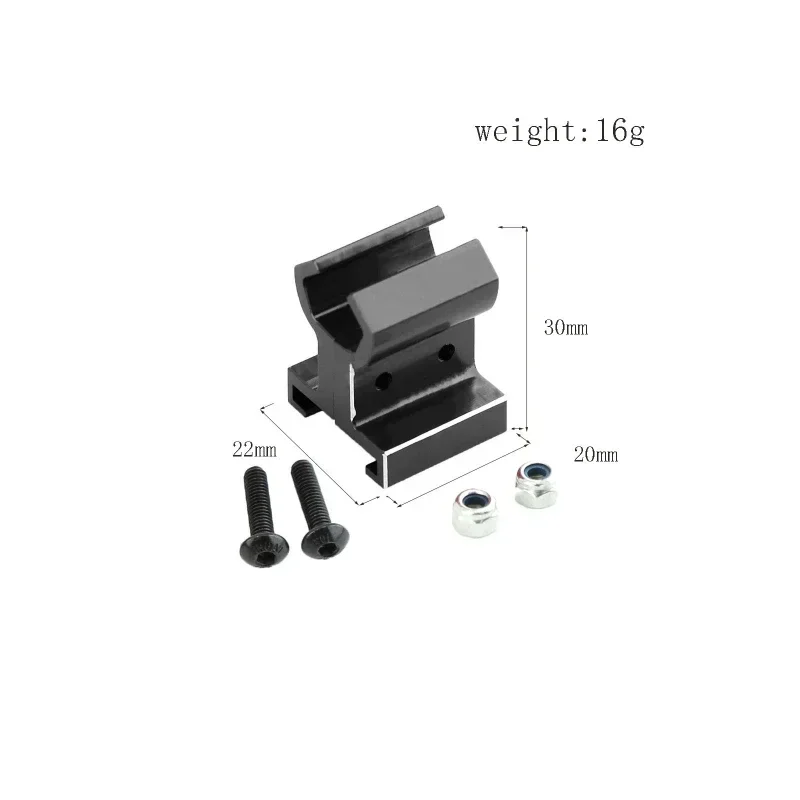 Металлический держатель для телефона-передатчика TQi TRXS TRX4 TRX6 E-Revo Slash RUSTLER T-Maxx E-Maxx