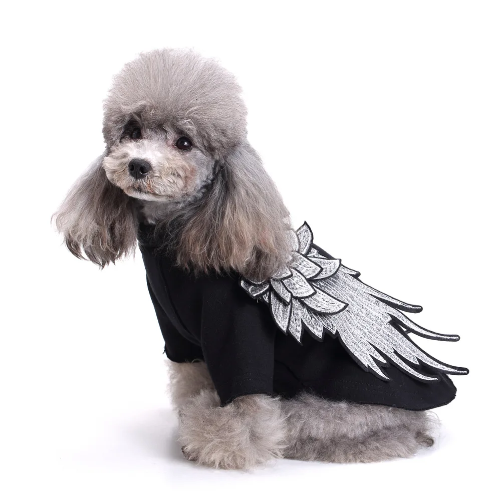

Pet clothes factory wholesale wing pet clothes new spring and autumn outfit dog clothes wing style autumn outfit