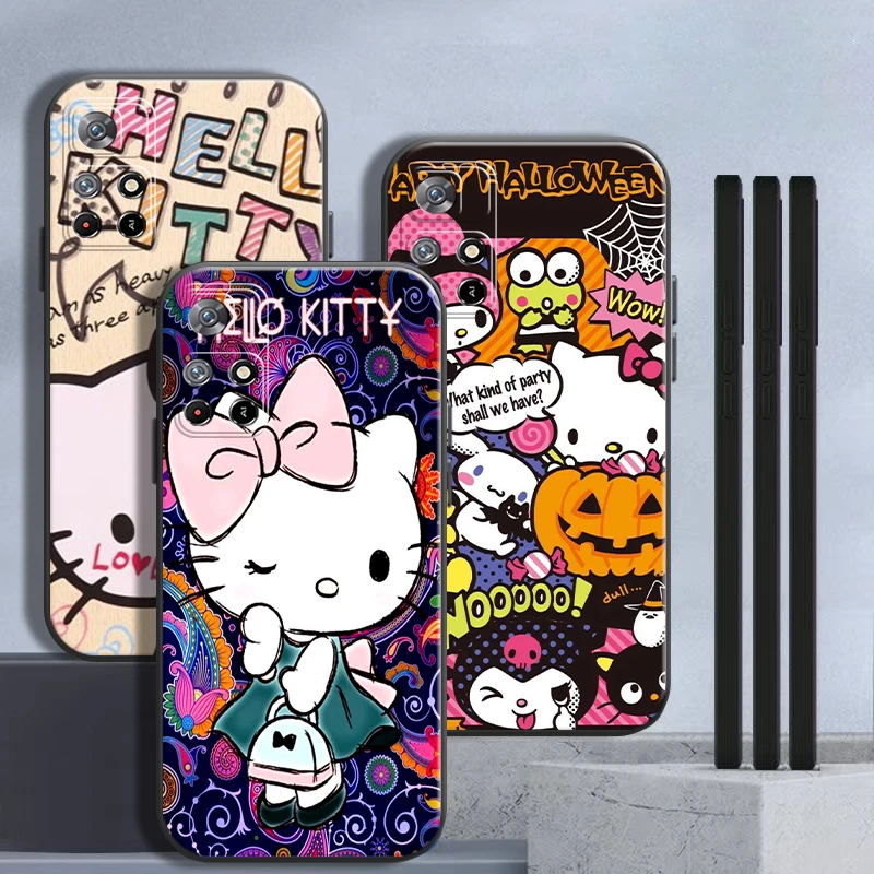 

Pretty Cartoon Hello Kitty Phone Case For Xiaomi Redmi Note 11 11T 11S 10 10S 10T 9 9S Pro 5G Redmi 10 9 9T 9A 9AT 9C Carcasa