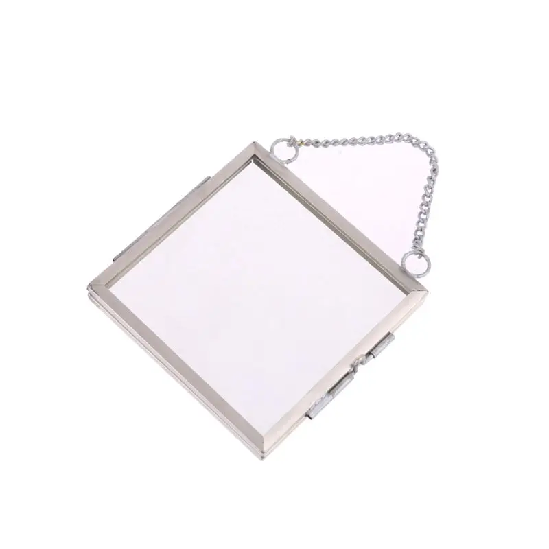 

DIY Hanging Glass Metal Photo Picture Frame Flower Plant Specimen Portrait Display Holder Home Decor