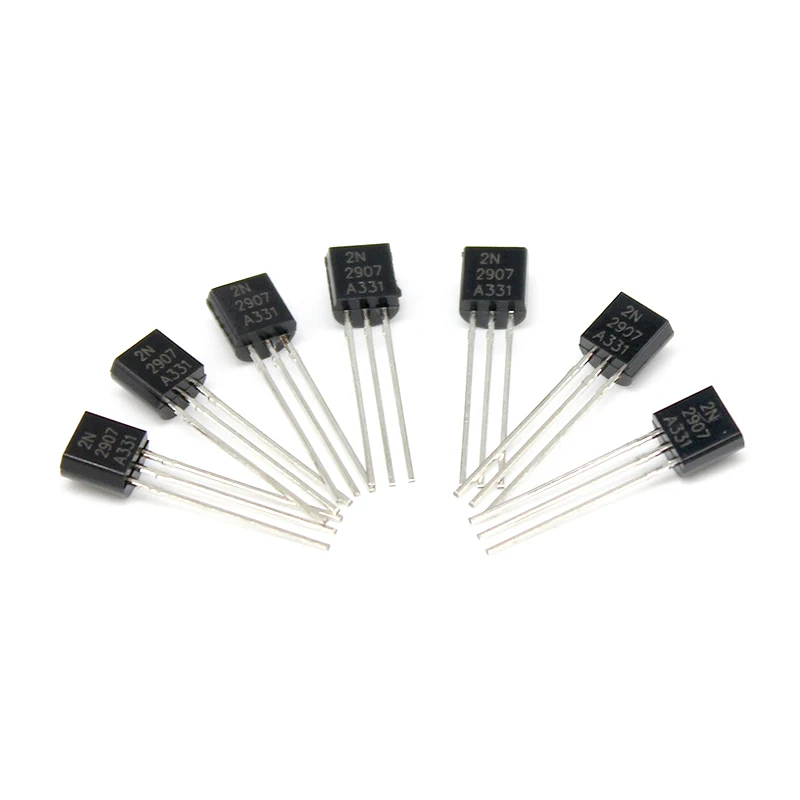 

100PCS 2N2907 Transistor TO-92 2907 TO92 60V 0.8A