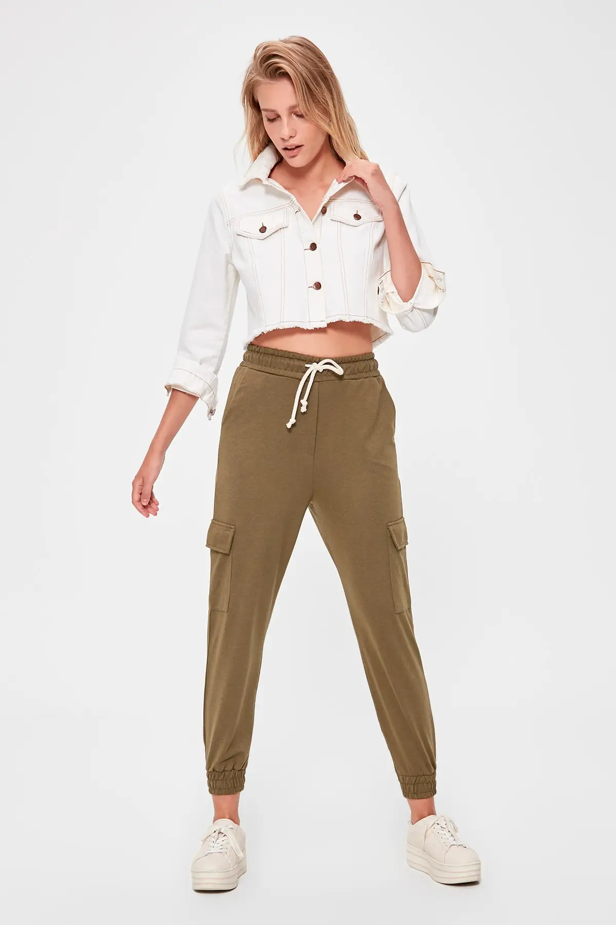 Trendyol Cargo Pockets Knit Sweatpants TWOAW20EA0088 | Спорт и развлечения