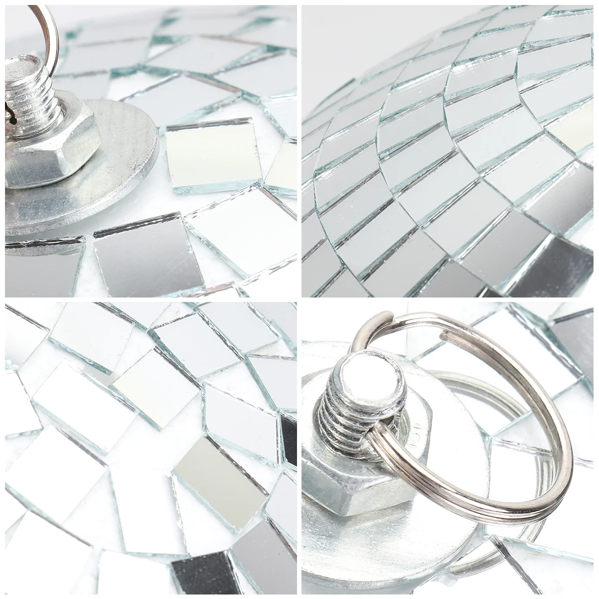

Mirror Ball Wall Pendant Glass Decor Disco Goblincore Room Reflective Home Decoration Hanging