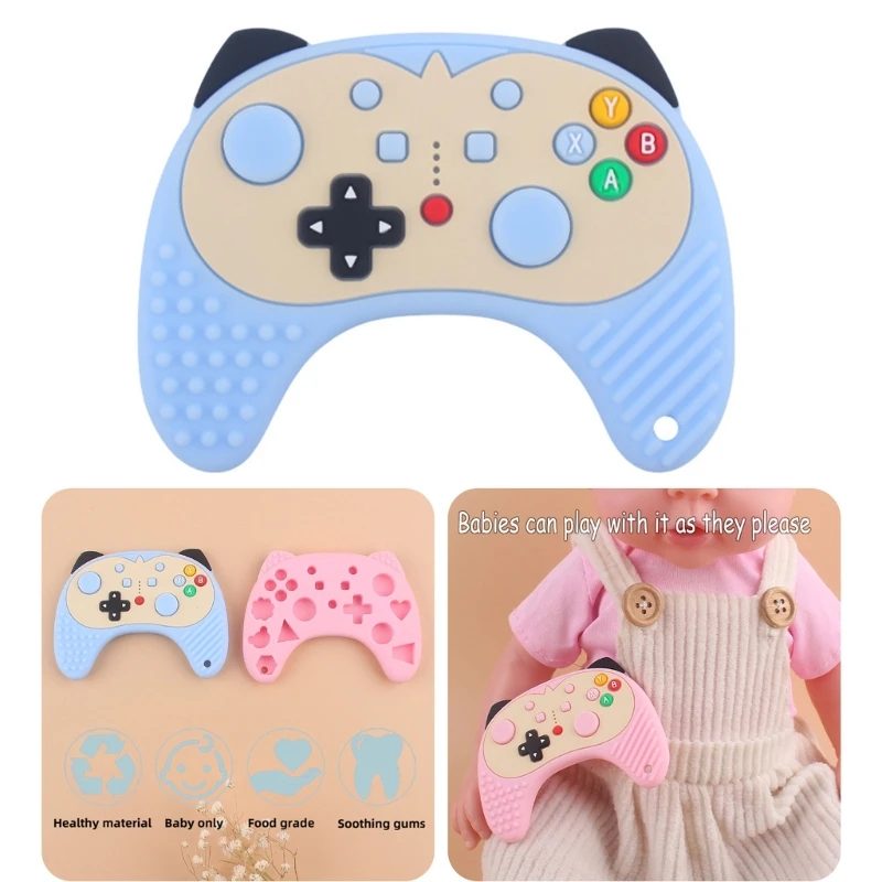

Baby Teething Toy Silicone Game Controller Teether for Babies 3+Months Present