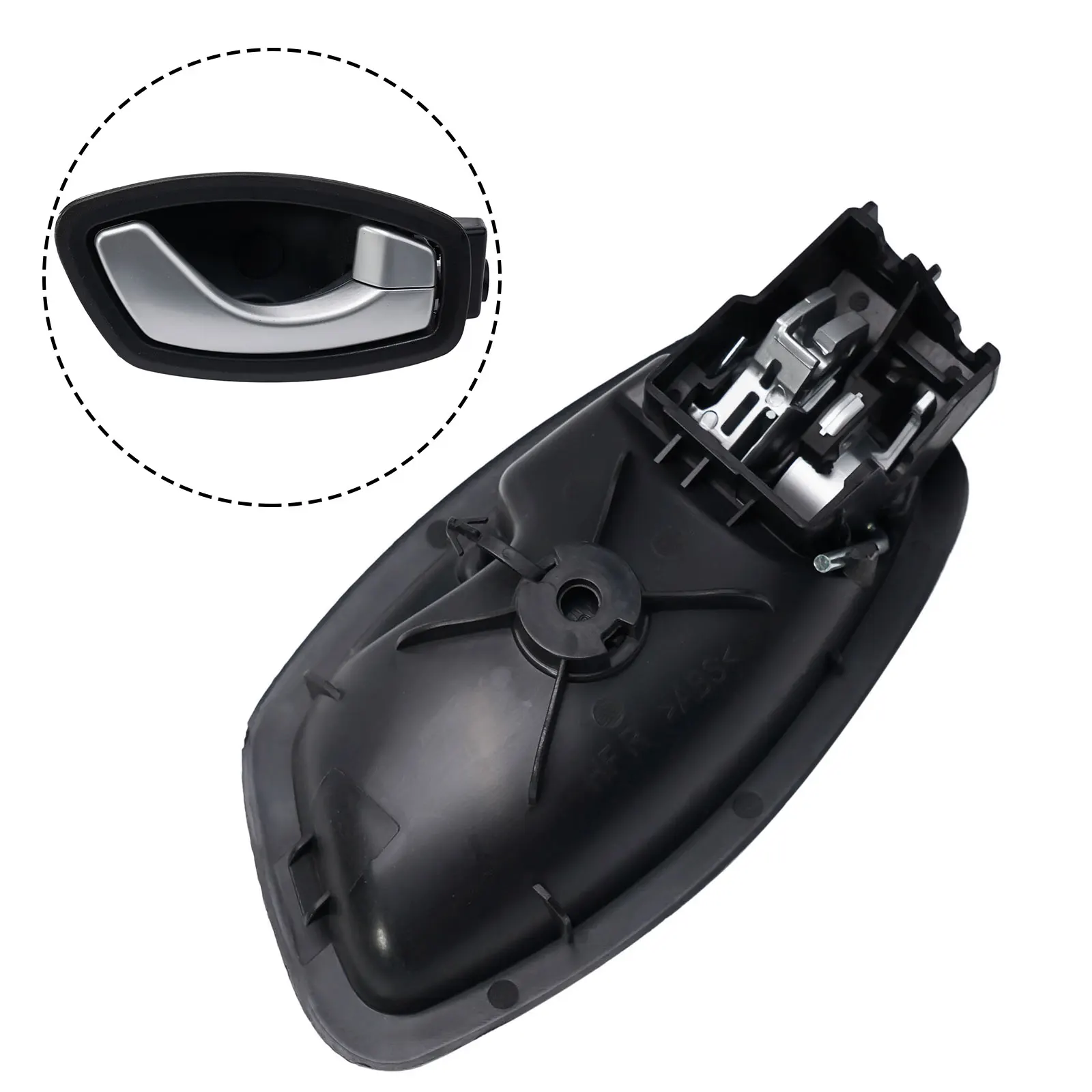 Дверная ручка для Fluence 2011 2013 прямая замена протестированный материал ABS черный