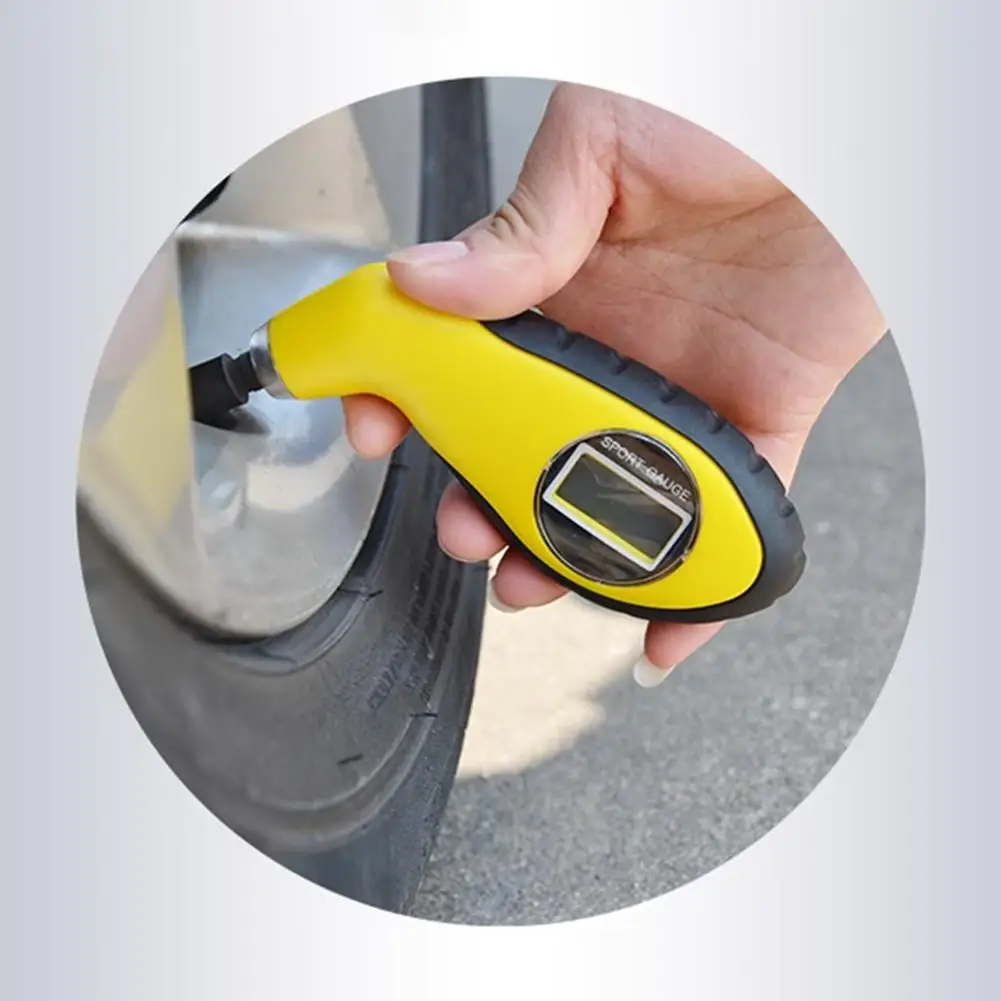 Портативный ЖК-дисплей автомобильный прибор для диагностики давления в шинах