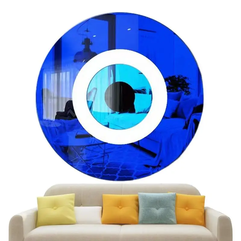 

Acrylic DIndoor Ornament Blue DWall Decor Portable Blue Indoor Ornaments Home Wall Decor For Work Space Apartment Living Room