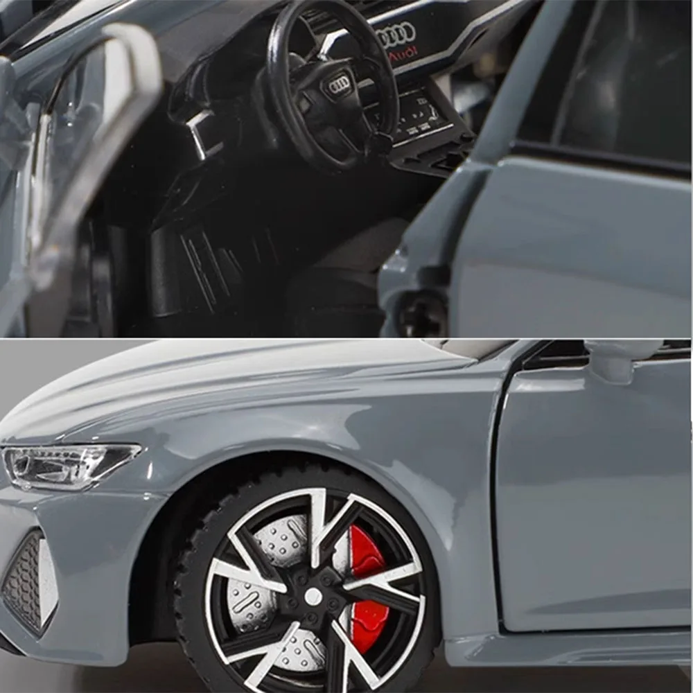 Литая под давлением модель автомобиля Audi RS6 масштаб 1:32