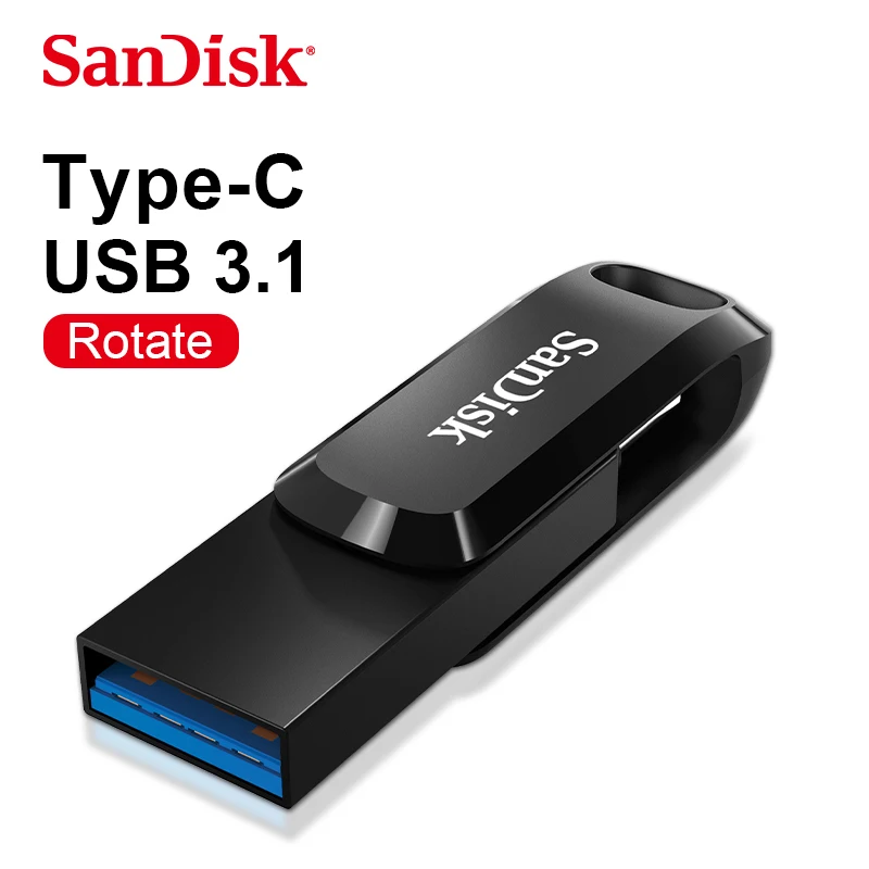 

SanDisk ультра двойной флэш-накопитель, флэш-накопитель, OTG 32 Гб 64 Гб 128 ГБ 128/64/32 ГБ, карта памяти, USB-диск 3,1