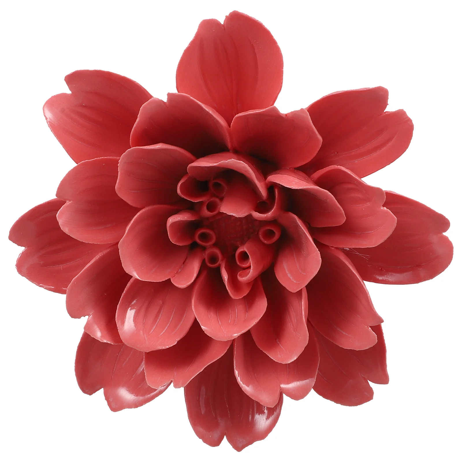 

Wall Flower Decor 3D Sculpture Floral Flowers Ceramic Backdrop Décor Ornament Pictures Diy Farmhouse Abstract Print Nursery