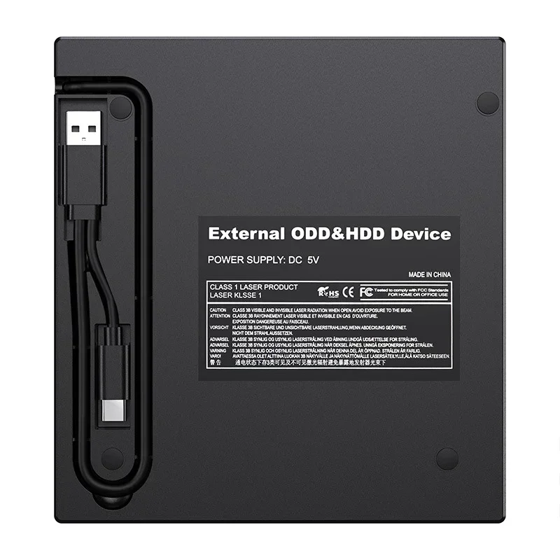 Портативный USB 3.0 Type C внешний CD RW DVD оптические привода Лоток Тип DVD-записи