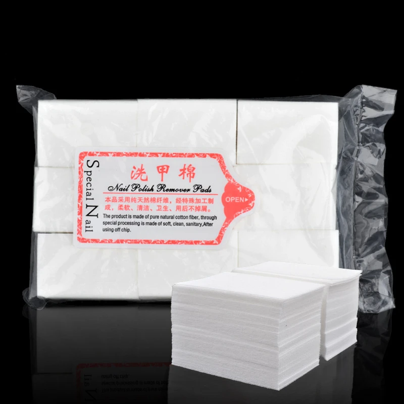 

Nail Supplies for Professionals Makeup Nail Removal Cotton Disposable Nail Polish Remover Cotton Cloth Nail Tools