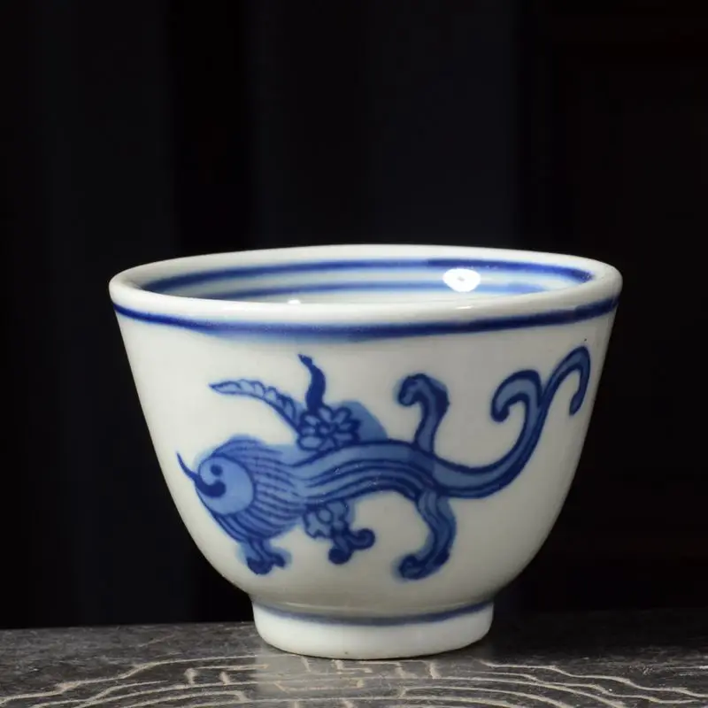 

Антикварная чайная чашка Jingdezhen