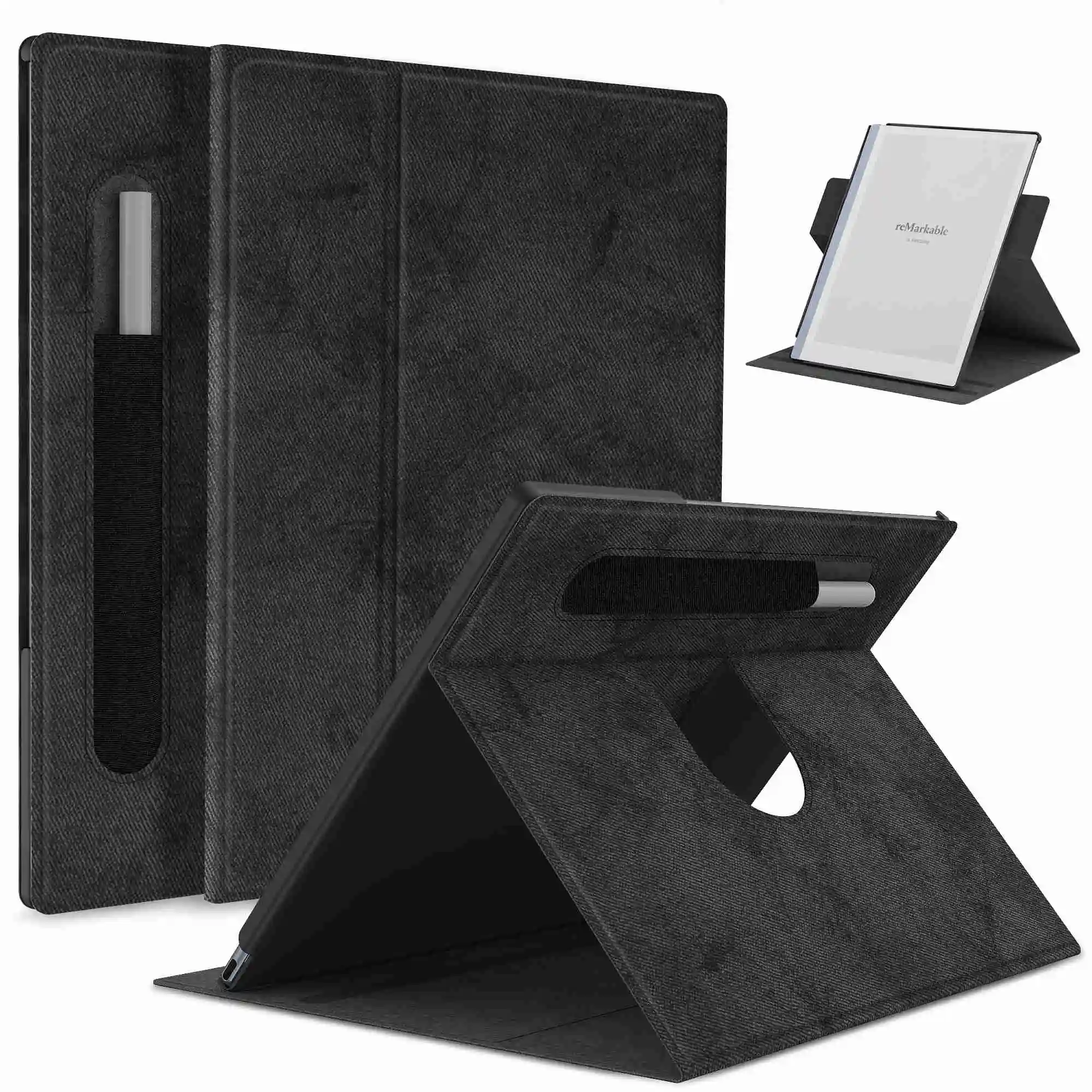 

Case for Remarkable 2 10.3 inch Digital Paper,360 Degree Rotating Stand Cover for Remarkable 2 10.3 inch,with Pencil Holder