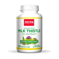 jarrow milk thistle 301 extract supports liver function 200 caps free shipping