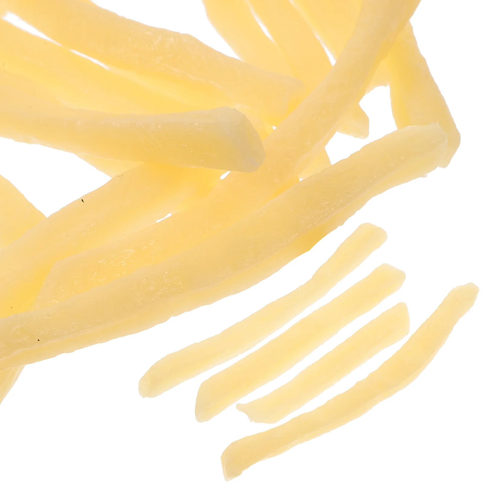 

30 Pcs Simulation French Fries Model Goodie Bag Stuffers Fake Food False Props Artificial Imitation Plaything Pvc Photography