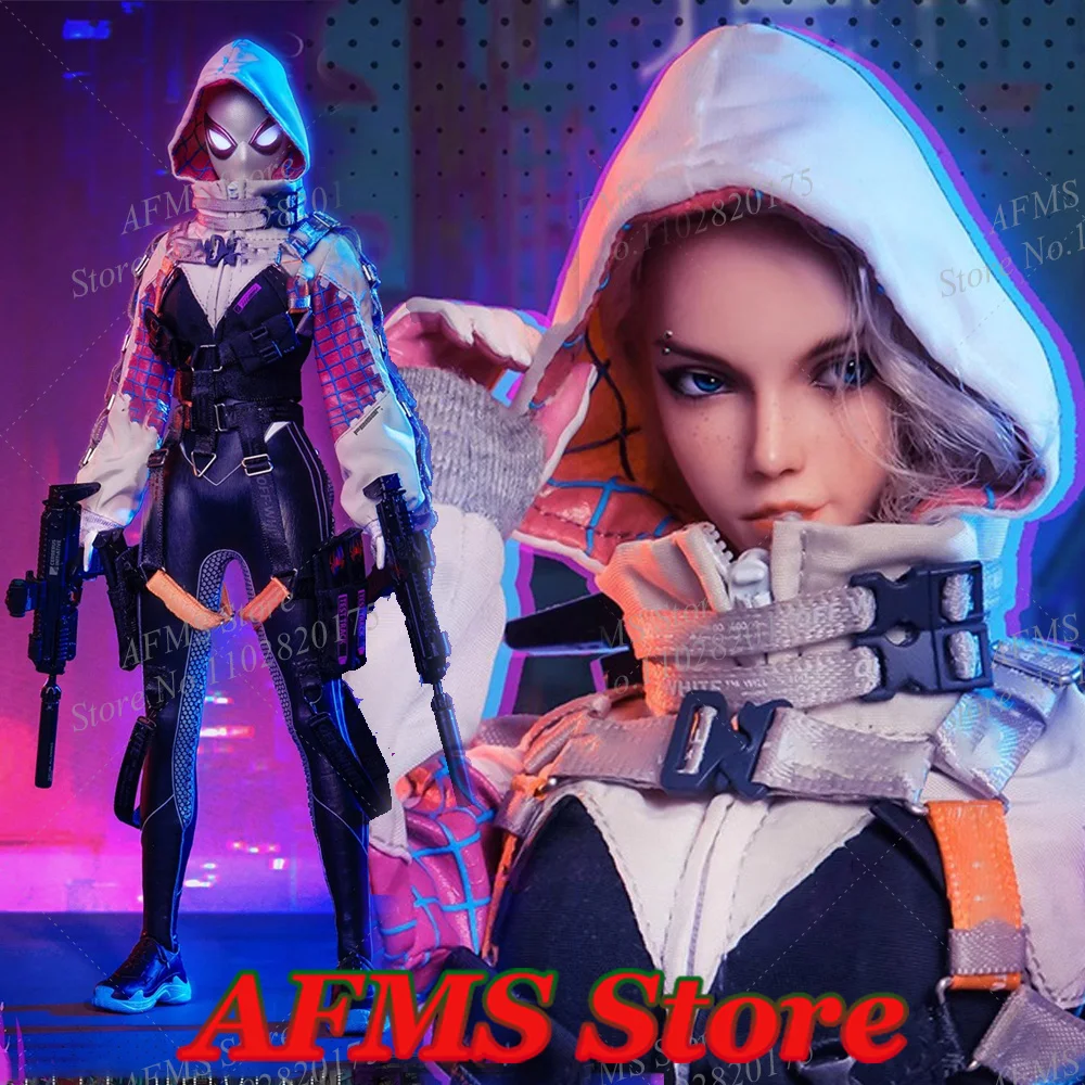 ELE9002 Коллекционная фигурка в масштабе 1/6 Красота Гвен Стейси Человек-паук для